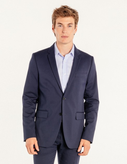 Veste de costume regular bleu marine PER-KB-MJA21PV1-076-48