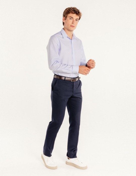 Chemise ajust&eacute;e homme ray&eacute;e CAP-KB-MSH15