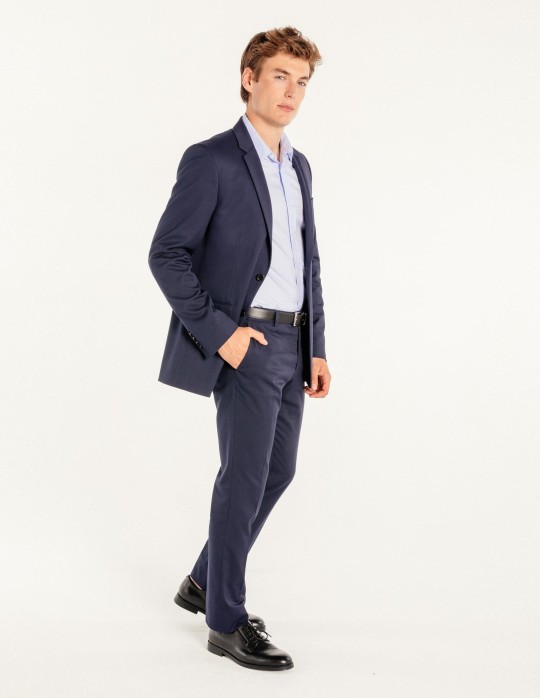 Pantalon de costume fitt&eacute;