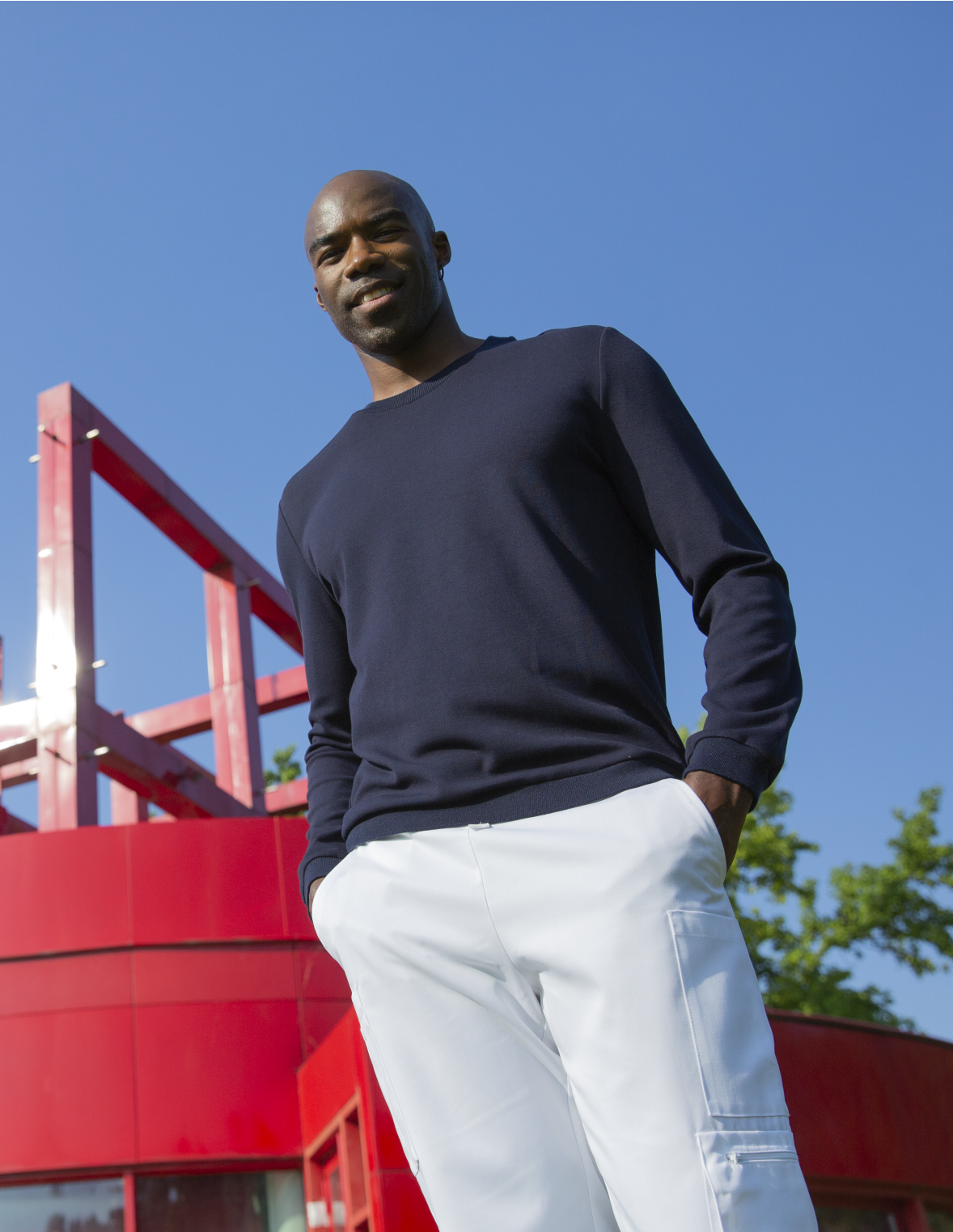 Pull milano bleu marine 