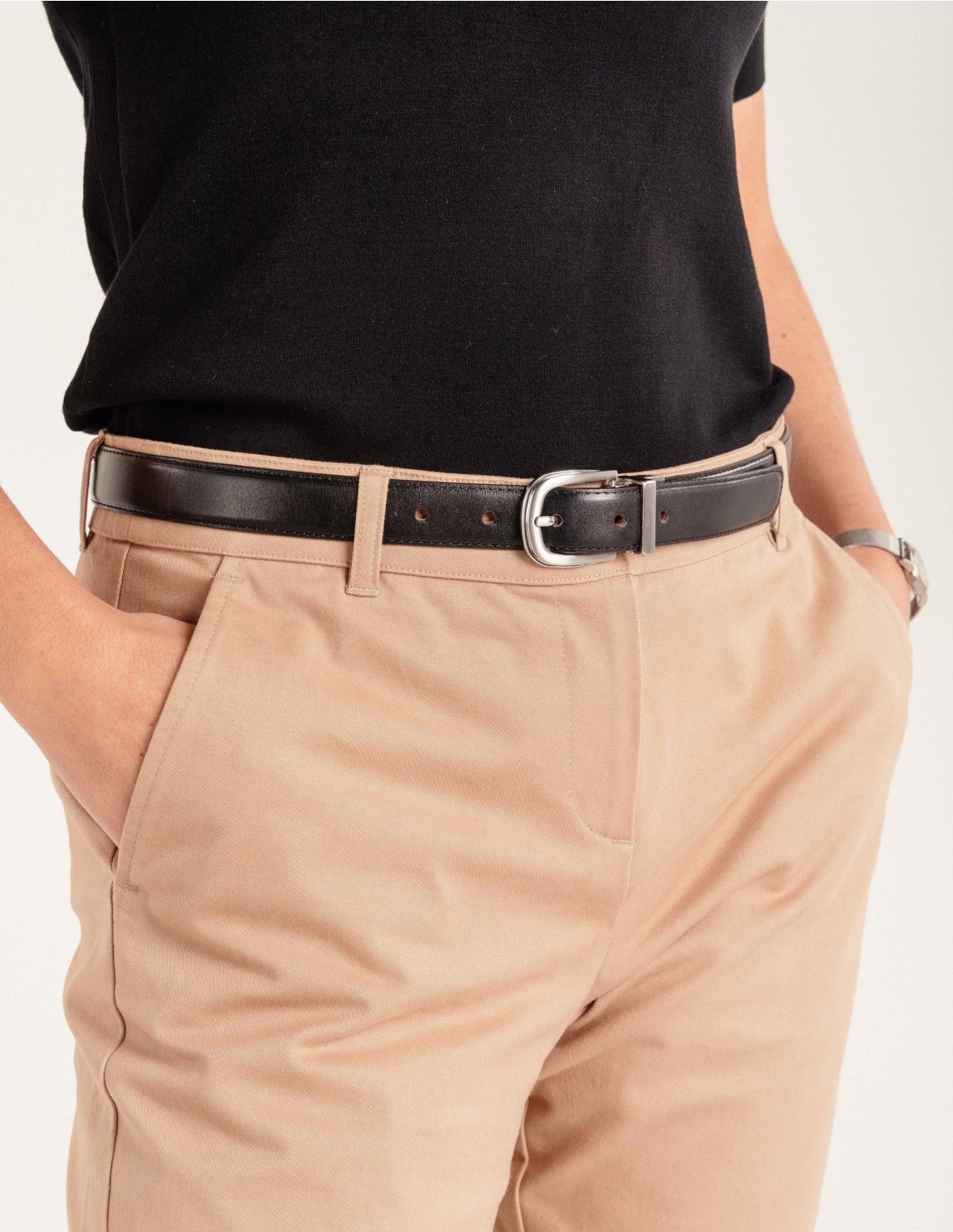 Ceinture en cuir femme