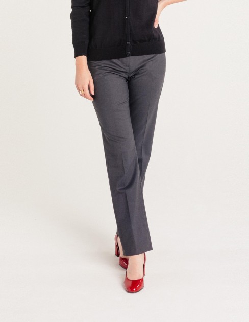 Pantalon de costume droit gris PER-KB-WPA01P2-099-34