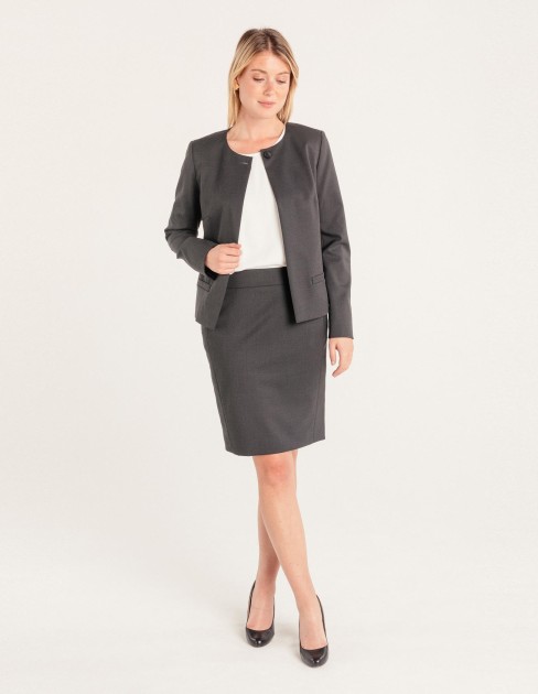 Jupe crayon poches tailleur PER-KB-WSK02