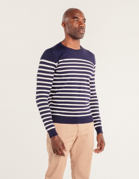 Pull Marinière homme PER-KB-MPU12M7-005-L