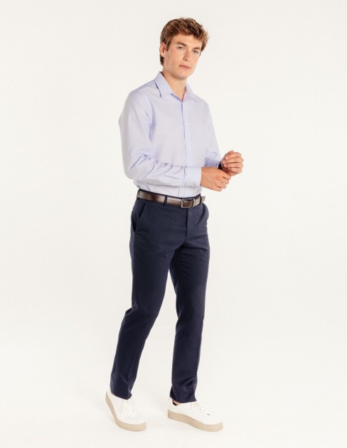 Chemise ajustée homme rayée CAP-KB-MSH15C7-005-37