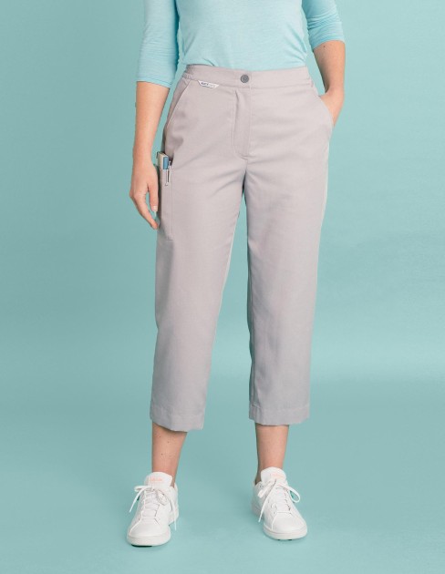 Pantacourt femme spa & médical gris PER-KC-WPA01P3-099-XS