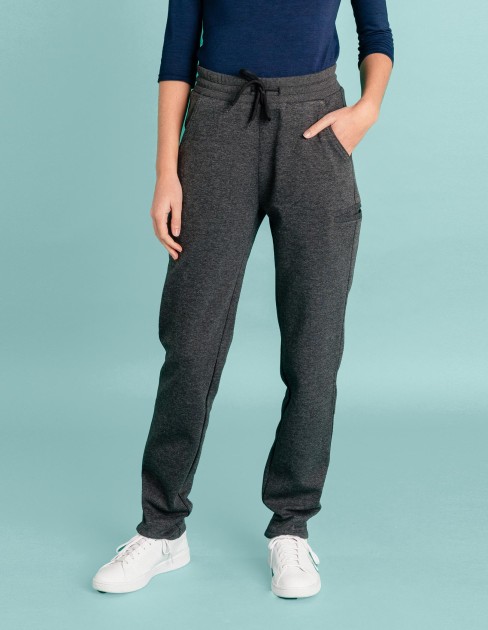Jogging femme en jersey médical gris PER-KC-WPA02J1-434-XS