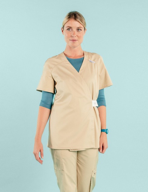 Blouse cache cœur spa & médicale femme PER-KC-WBL01