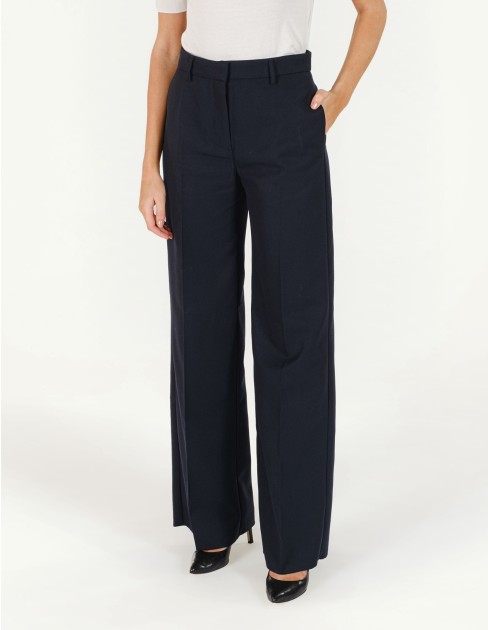 Pantalon large bleu marine CAP-KB-WPA06PL1-076-40