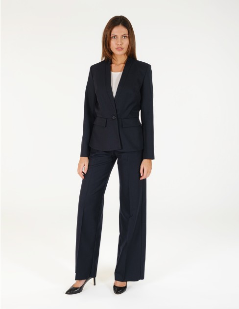 Veste basque bleu marine CAP-KB-WJA02