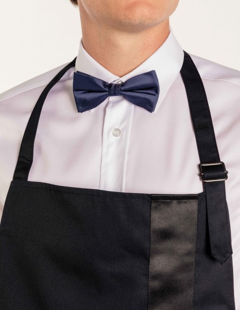 Nœud papillon en satin marine PER-KB-UBW01T4-076-TU