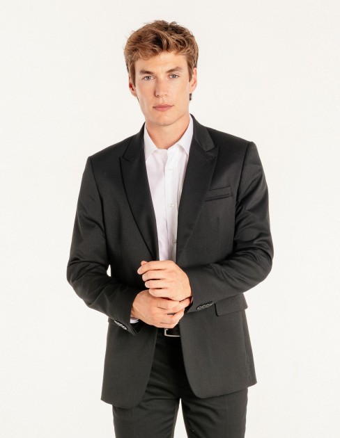 Veste de costume slim noire PER-KB-MJA12PV1-380-44