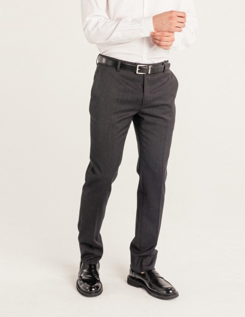 Pantalon de costume fitté gris PER-KB-MPA10P9-099-36